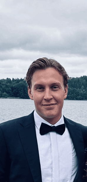 Jacob Laurin, kontaktperson på JV Event Planning